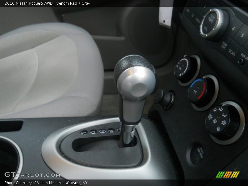 Venom Red / Gray 2010 Nissan Rogue S AWD