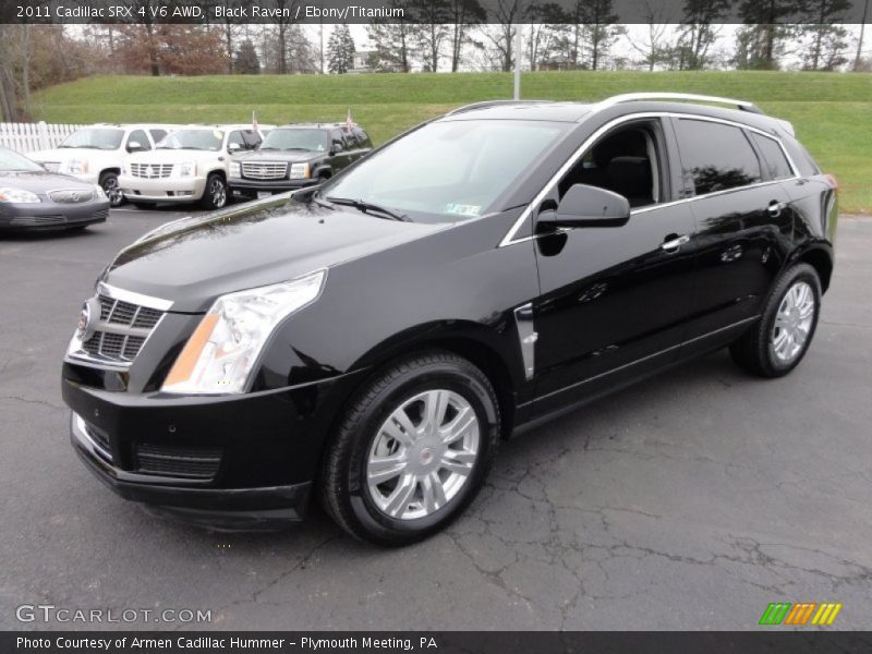 Black Raven / Ebony/Titanium 2011 Cadillac SRX 4 V6 AWD