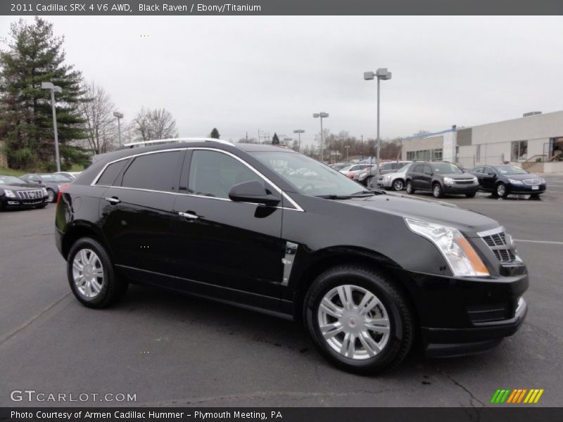 Black Raven / Ebony/Titanium 2011 Cadillac SRX 4 V6 AWD