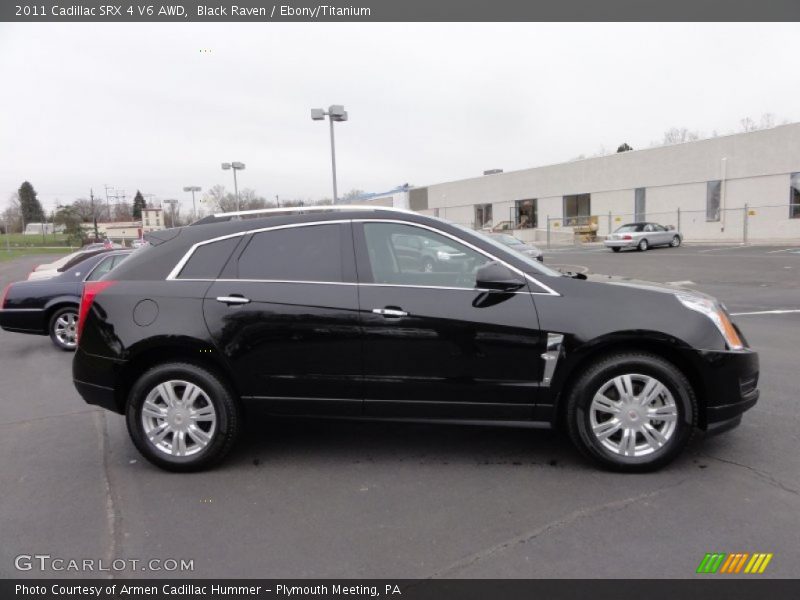 Black Raven / Ebony/Titanium 2011 Cadillac SRX 4 V6 AWD