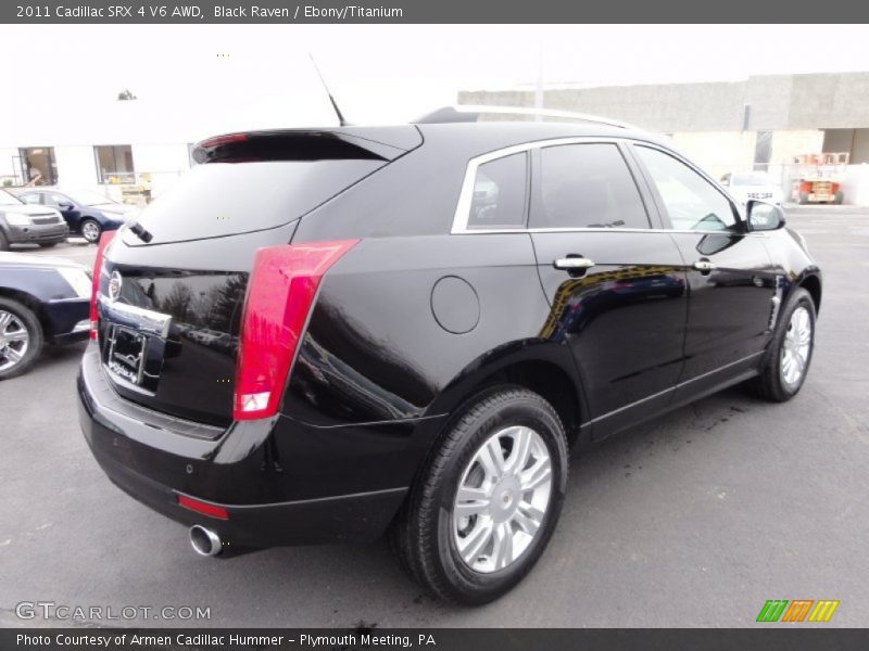 Black Raven / Ebony/Titanium 2011 Cadillac SRX 4 V6 AWD