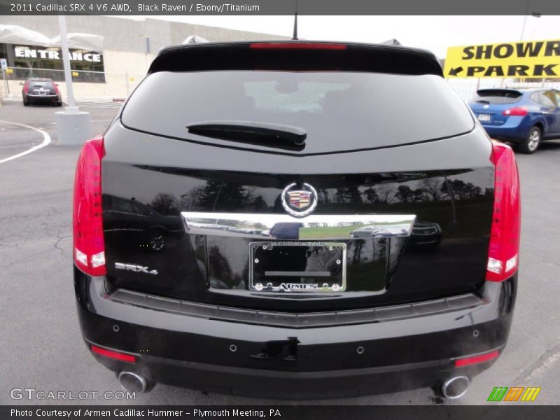 Black Raven / Ebony/Titanium 2011 Cadillac SRX 4 V6 AWD