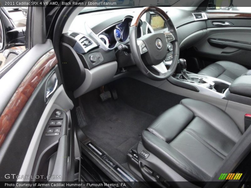Black Raven / Ebony/Titanium 2011 Cadillac SRX 4 V6 AWD