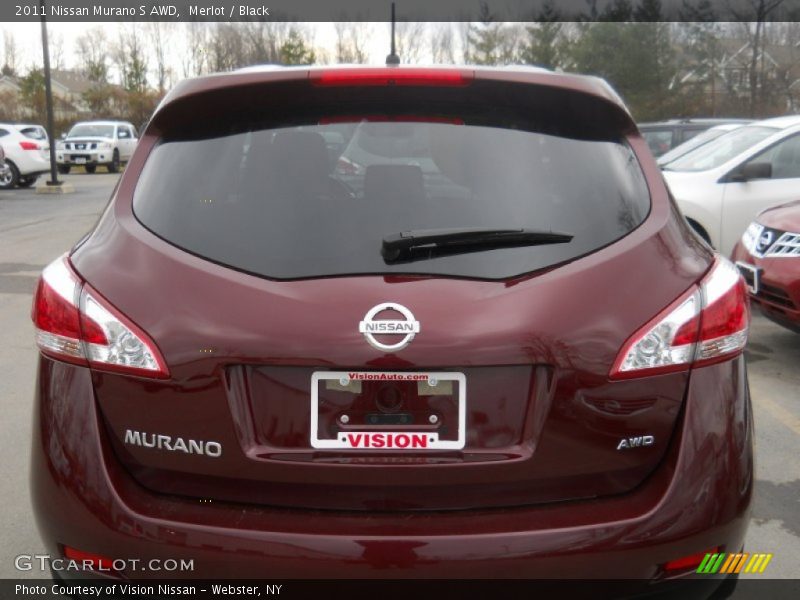 Merlot / Black 2011 Nissan Murano S AWD