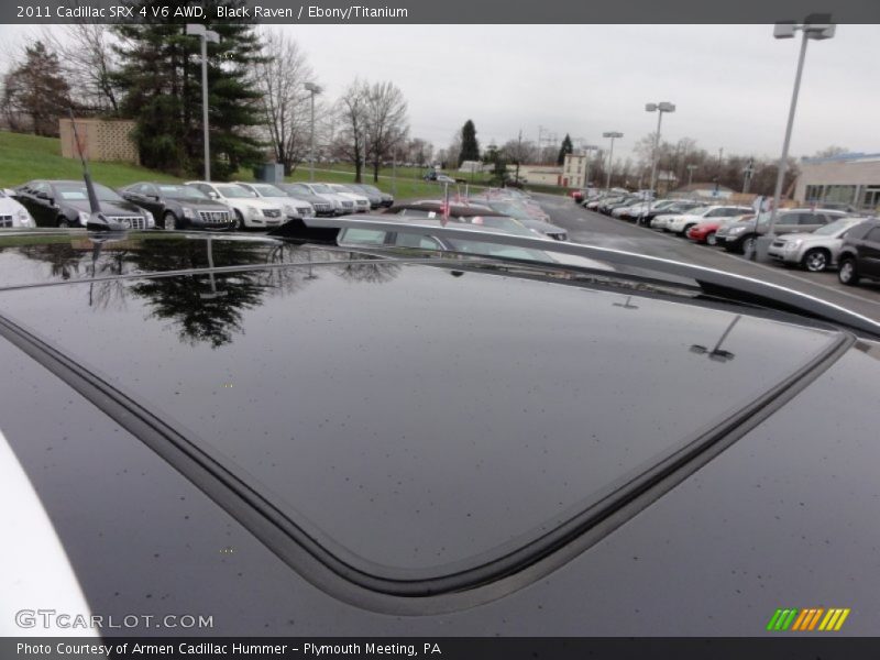 Black Raven / Ebony/Titanium 2011 Cadillac SRX 4 V6 AWD