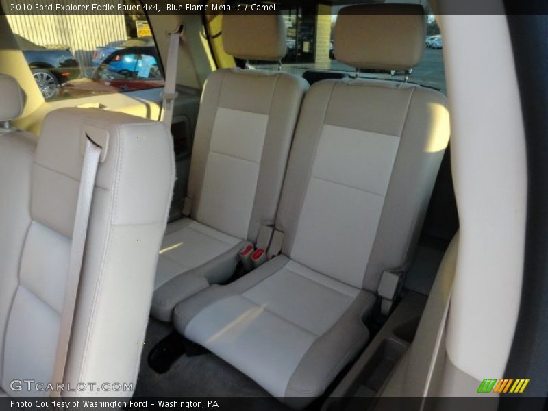 Blue Flame Metallic / Camel 2010 Ford Explorer Eddie Bauer 4x4