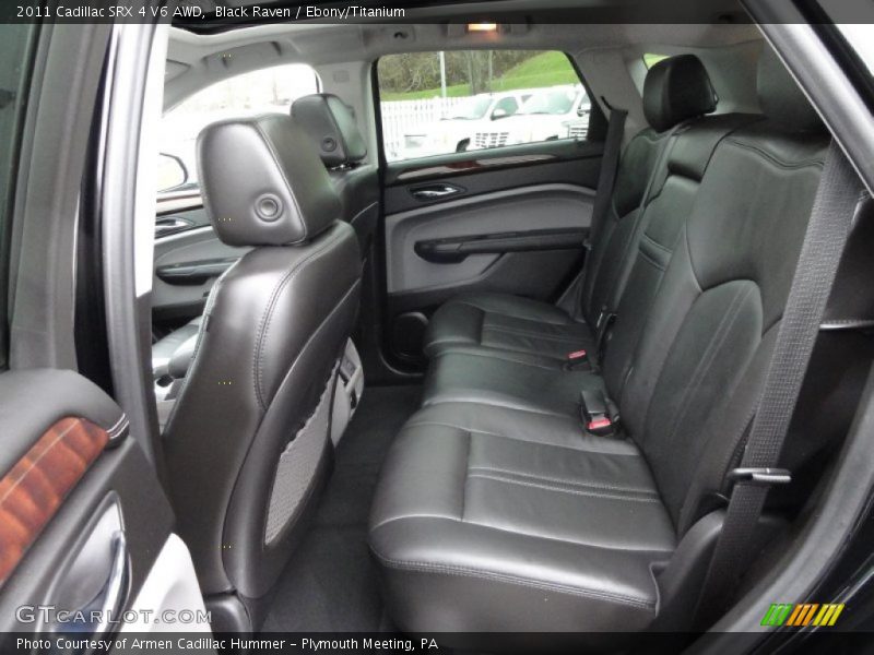 Black Raven / Ebony/Titanium 2011 Cadillac SRX 4 V6 AWD