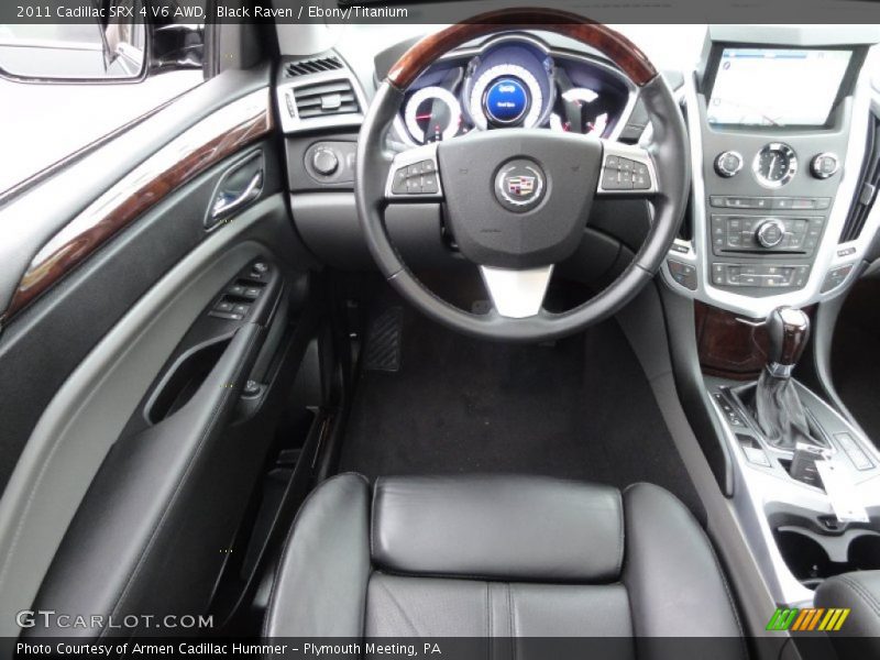 Black Raven / Ebony/Titanium 2011 Cadillac SRX 4 V6 AWD