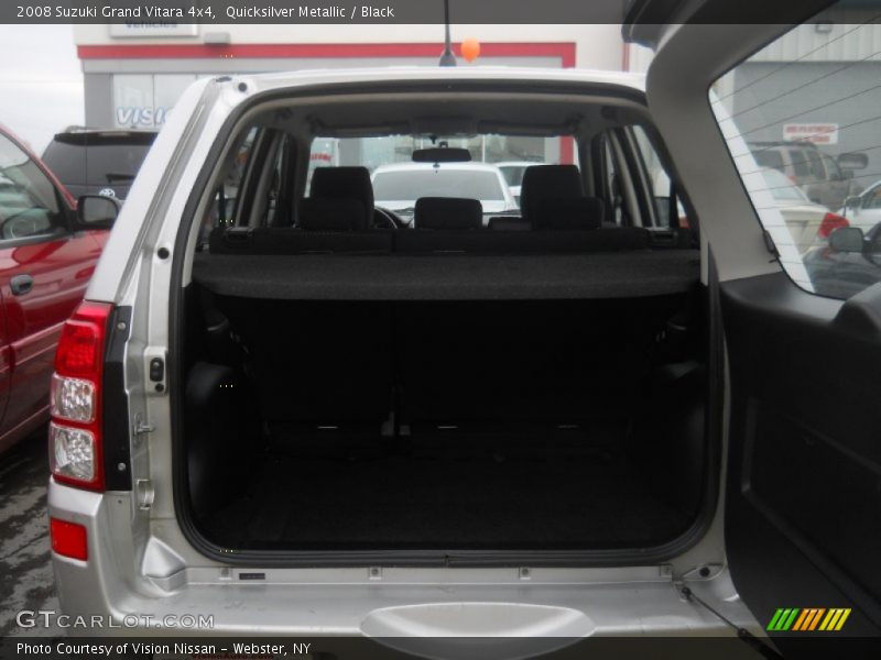 Quicksilver Metallic / Black 2008 Suzuki Grand Vitara 4x4