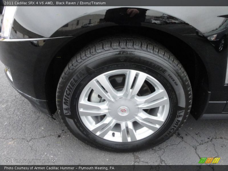 Black Raven / Ebony/Titanium 2011 Cadillac SRX 4 V6 AWD