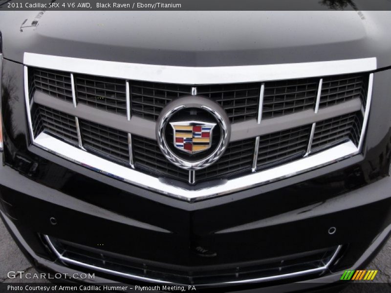 Black Raven / Ebony/Titanium 2011 Cadillac SRX 4 V6 AWD
