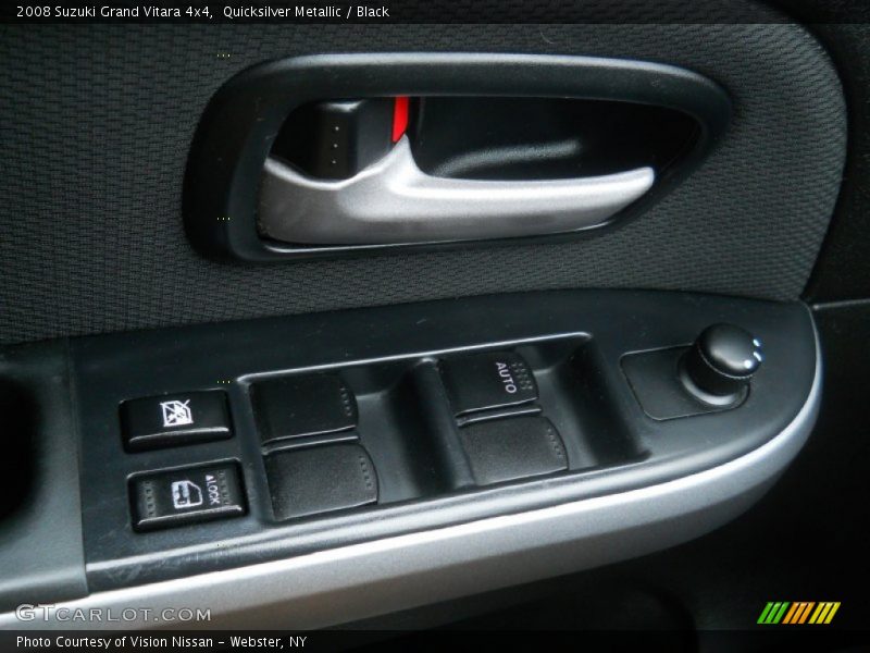 Quicksilver Metallic / Black 2008 Suzuki Grand Vitara 4x4