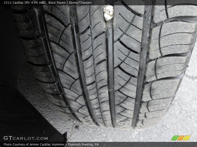Black Raven / Ebony/Titanium 2011 Cadillac SRX 4 V6 AWD