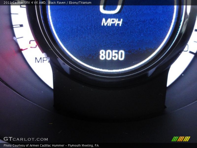 Black Raven / Ebony/Titanium 2011 Cadillac SRX 4 V6 AWD