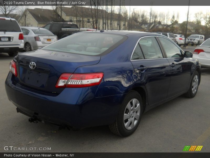 Blue Ribbon Metallic / Ash Gray 2010 Toyota Camry