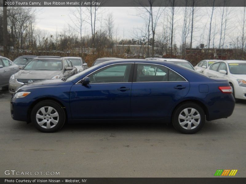 Blue Ribbon Metallic / Ash Gray 2010 Toyota Camry