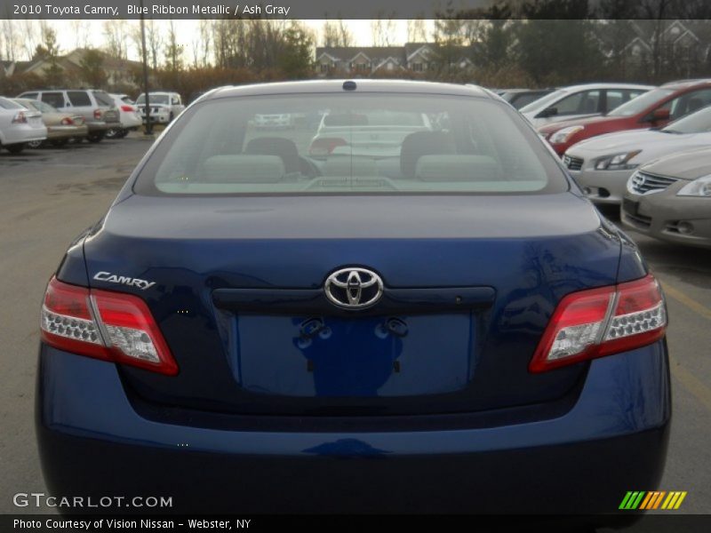 Blue Ribbon Metallic / Ash Gray 2010 Toyota Camry