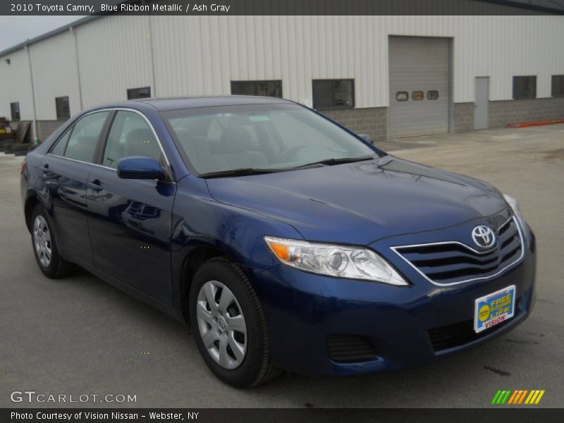 Blue Ribbon Metallic / Ash Gray 2010 Toyota Camry