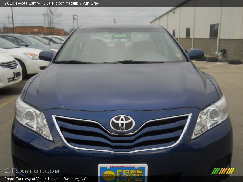 Blue Ribbon Metallic / Ash Gray 2010 Toyota Camry