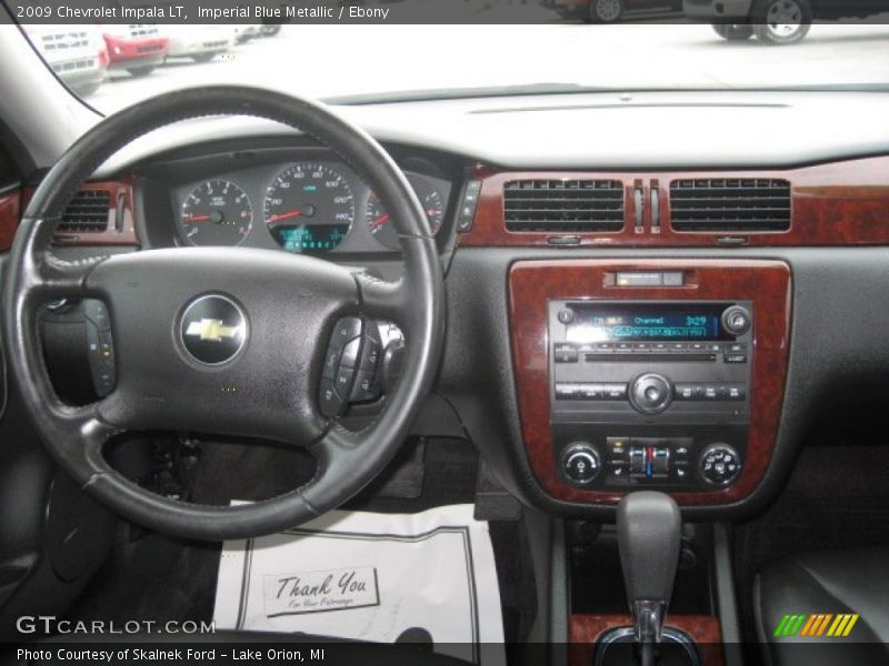 Imperial Blue Metallic / Ebony 2009 Chevrolet Impala LT