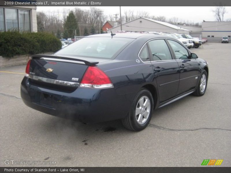 Imperial Blue Metallic / Ebony 2009 Chevrolet Impala LT