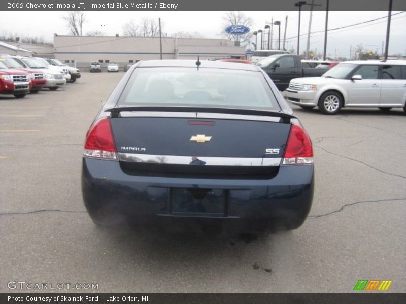 Imperial Blue Metallic / Ebony 2009 Chevrolet Impala LT