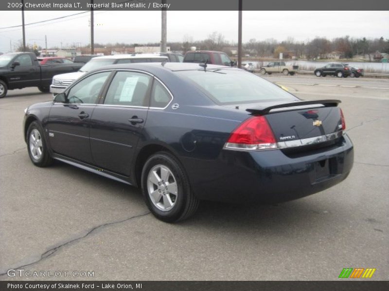 Imperial Blue Metallic / Ebony 2009 Chevrolet Impala LT