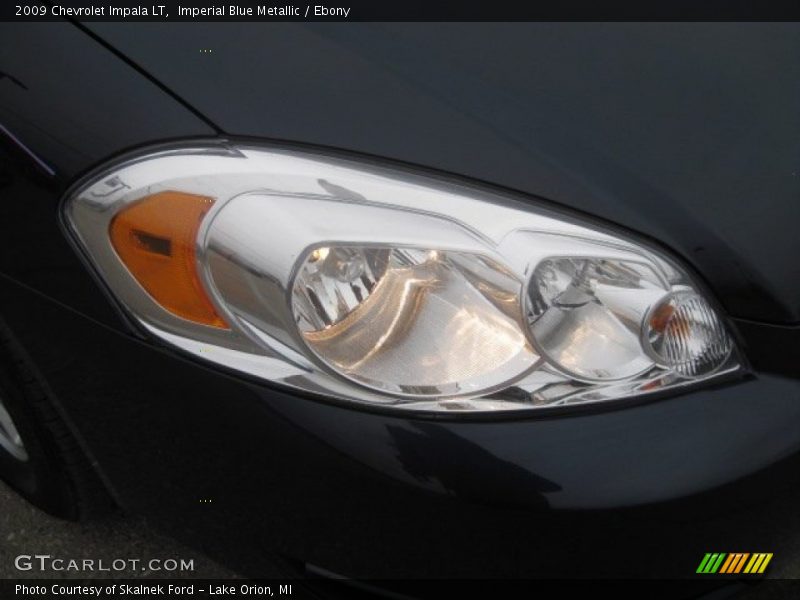 Imperial Blue Metallic / Ebony 2009 Chevrolet Impala LT