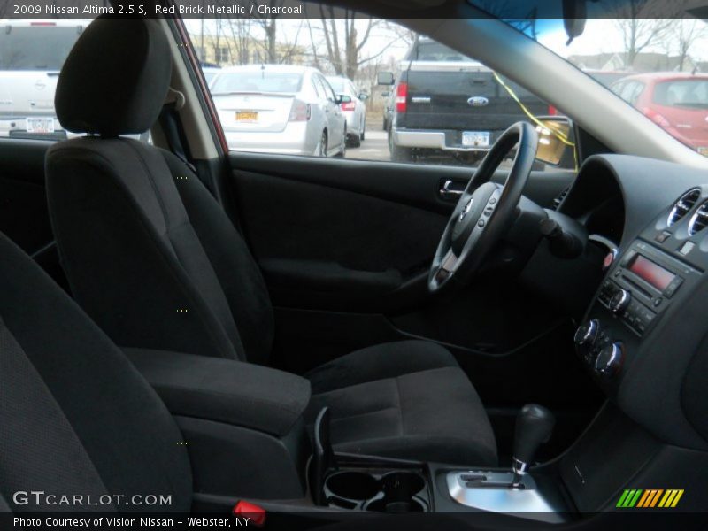 Red Brick Metallic / Charcoal 2009 Nissan Altima 2.5 S