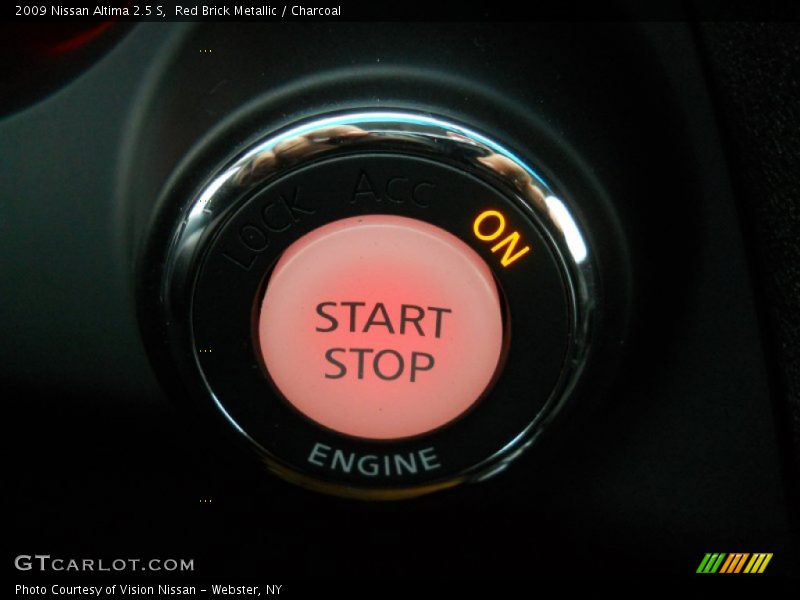 Red Brick Metallic / Charcoal 2009 Nissan Altima 2.5 S