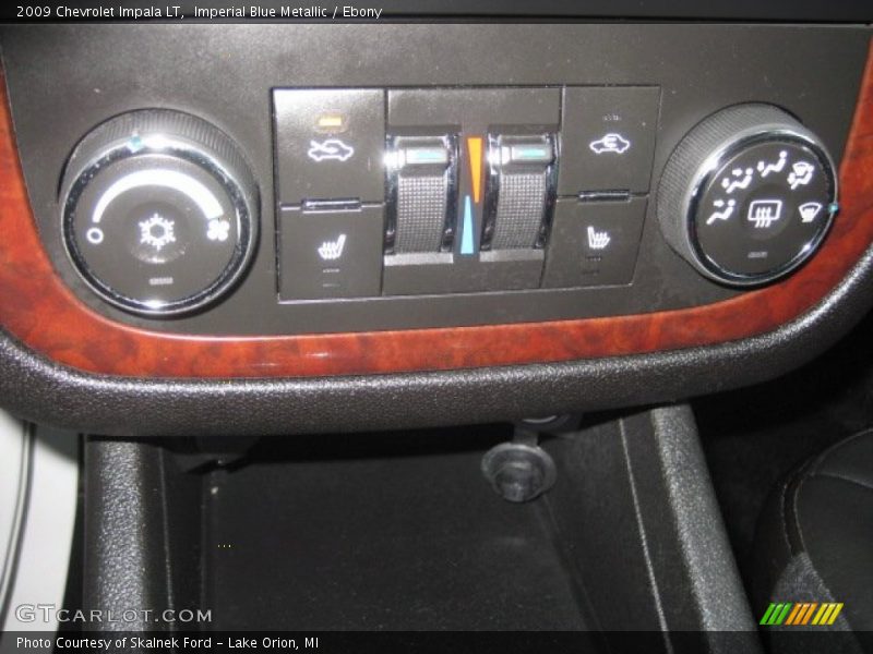Imperial Blue Metallic / Ebony 2009 Chevrolet Impala LT
