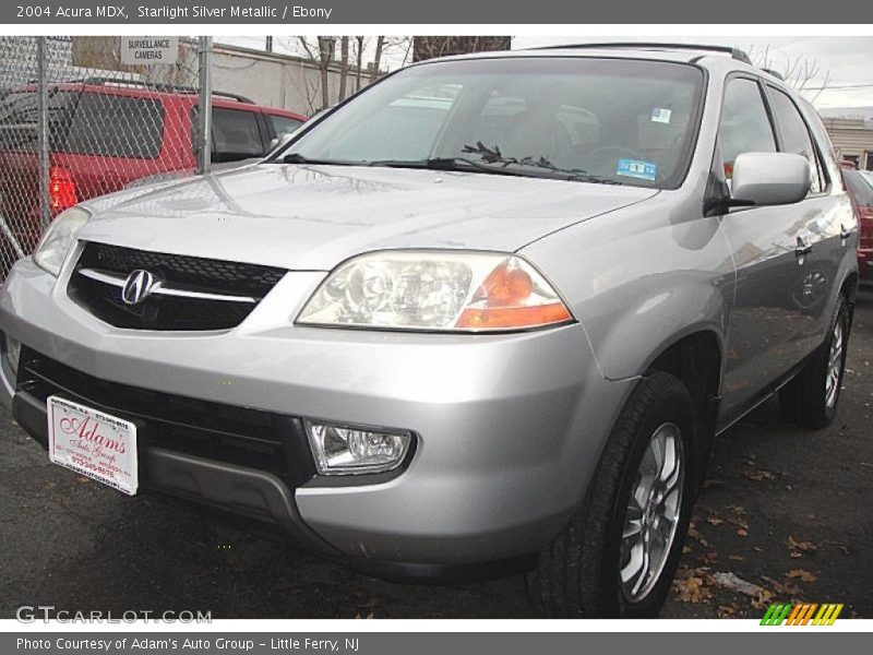 Starlight Silver Metallic / Ebony 2004 Acura MDX