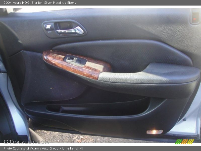 Starlight Silver Metallic / Ebony 2004 Acura MDX