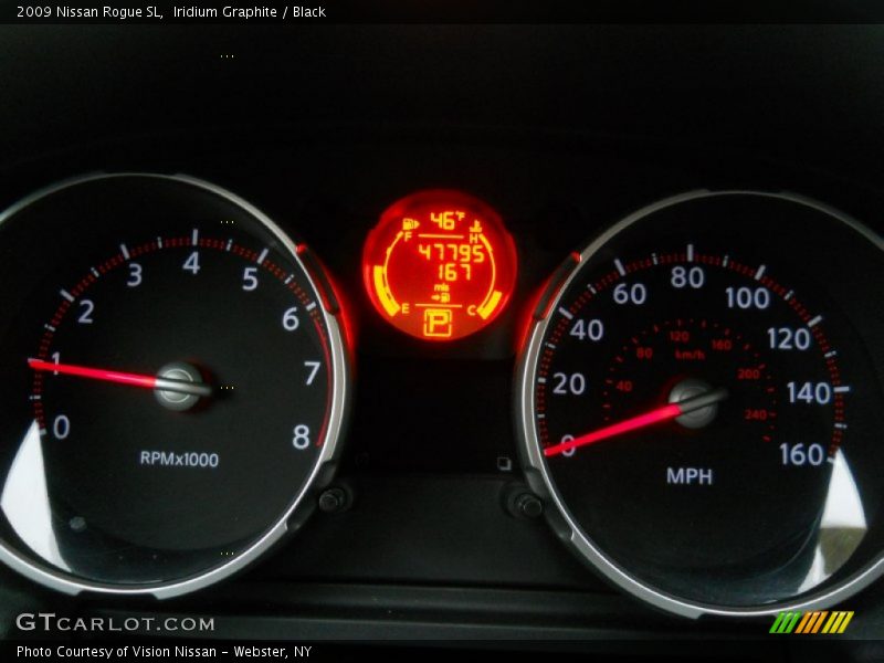 Iridium Graphite / Black 2009 Nissan Rogue SL