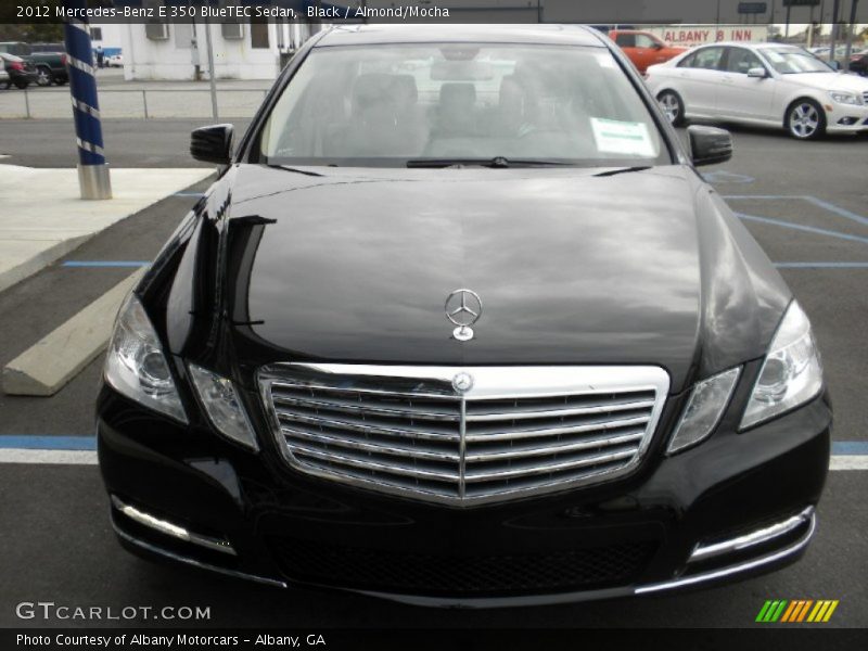 Black / Almond/Mocha 2012 Mercedes-Benz E 350 BlueTEC Sedan