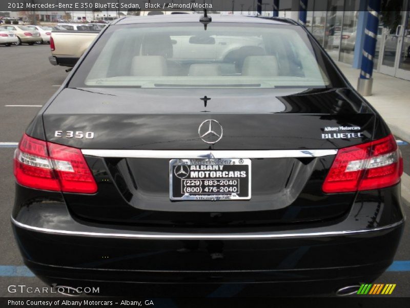 Black / Almond/Mocha 2012 Mercedes-Benz E 350 BlueTEC Sedan