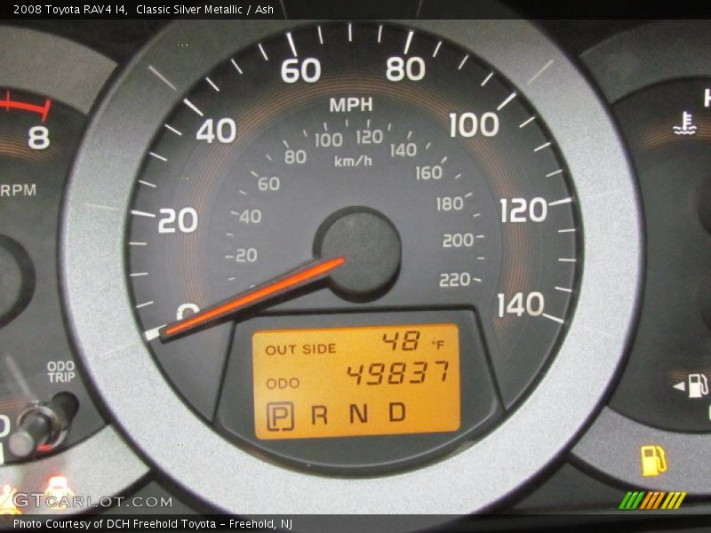 Classic Silver Metallic / Ash 2008 Toyota RAV4 I4