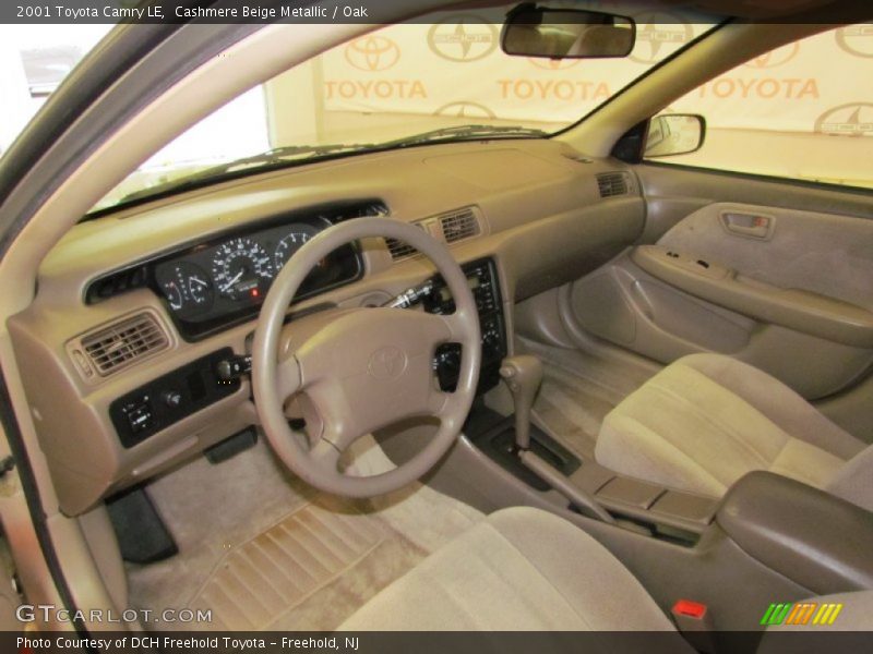 Cashmere Beige Metallic / Oak 2001 Toyota Camry LE