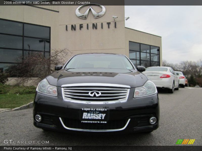 Black Obsidian / Graphite 2008 Infiniti M 35x AWD Sedan