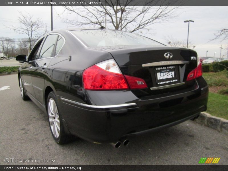 Black Obsidian / Graphite 2008 Infiniti M 35x AWD Sedan