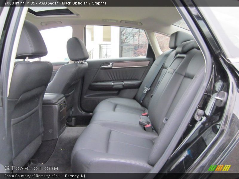 Black Obsidian / Graphite 2008 Infiniti M 35x AWD Sedan
