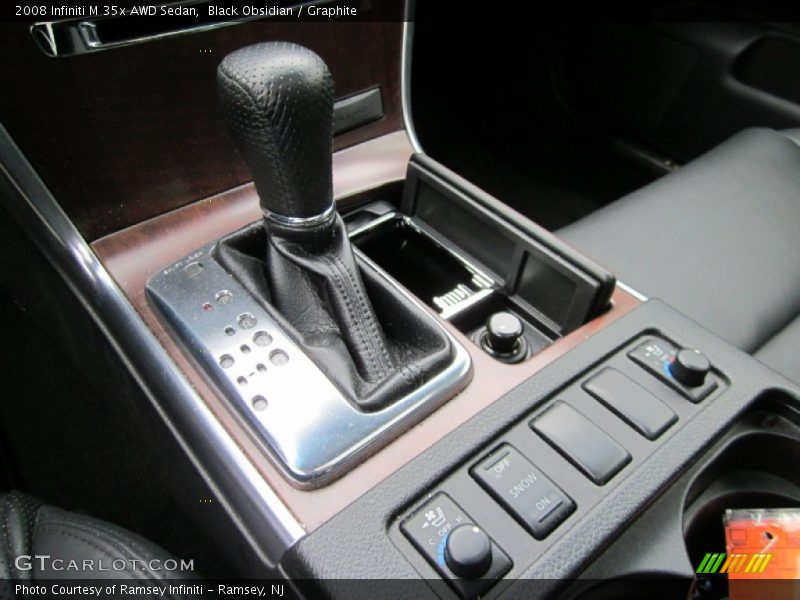 Black Obsidian / Graphite 2008 Infiniti M 35x AWD Sedan
