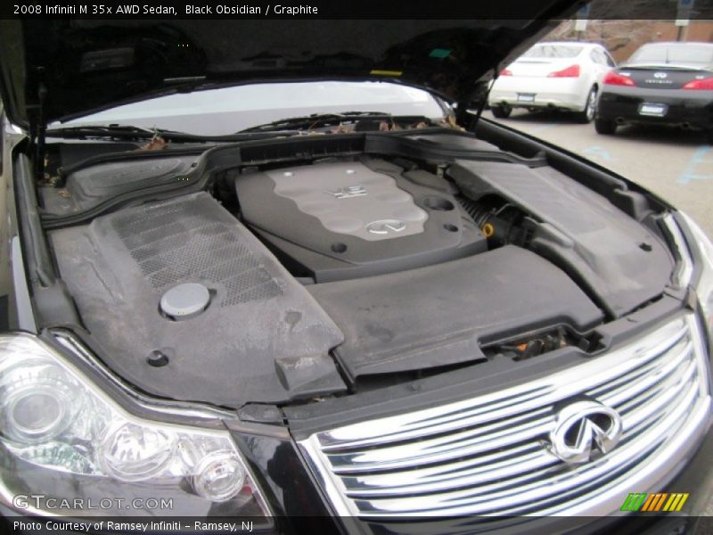 Black Obsidian / Graphite 2008 Infiniti M 35x AWD Sedan