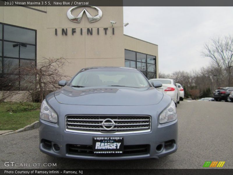 Navy Blue / Charcoal 2010 Nissan Maxima 3.5 S