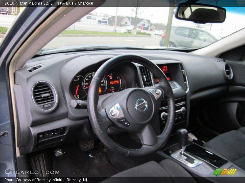 Navy Blue / Charcoal 2010 Nissan Maxima 3.5 S