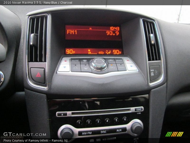 Navy Blue / Charcoal 2010 Nissan Maxima 3.5 S