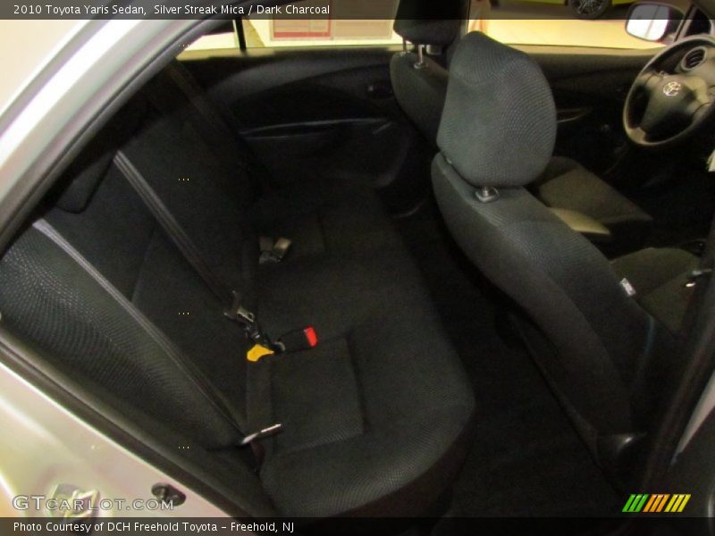 Silver Streak Mica / Dark Charcoal 2010 Toyota Yaris Sedan
