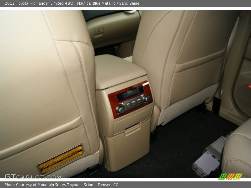 Nautical Blue Metallic / Sand Beige 2012 Toyota Highlander Limited 4WD