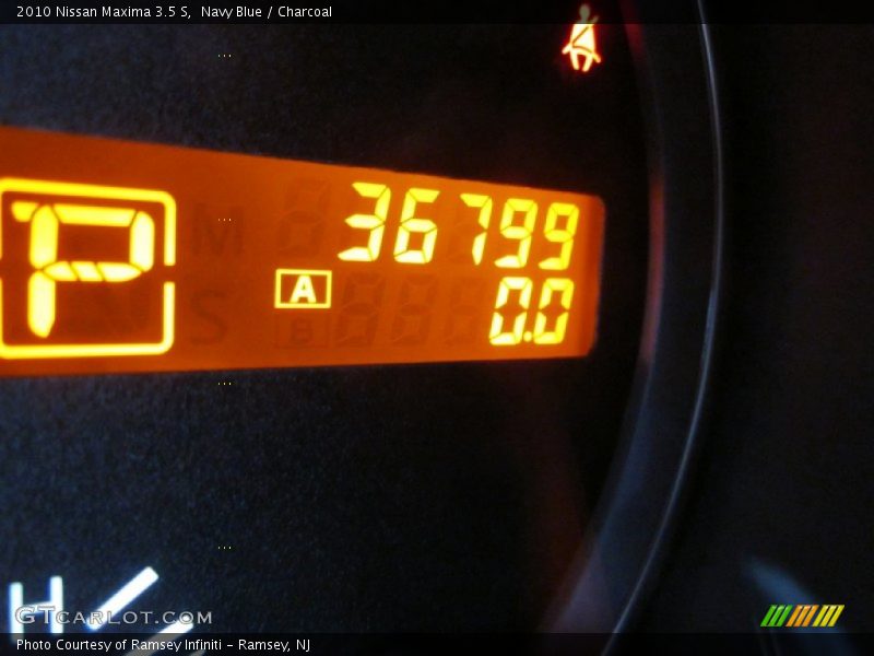 Navy Blue / Charcoal 2010 Nissan Maxima 3.5 S