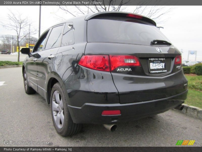 Crystal Black Pearl / Ebony 2009 Acura RDX SH-AWD Technology